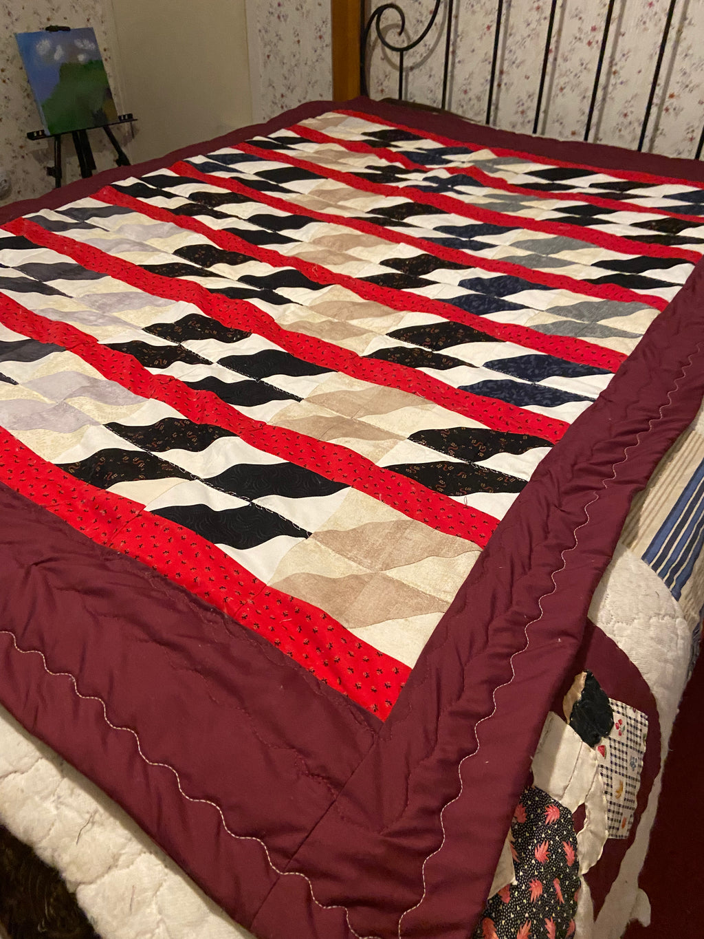 Twin size quilt