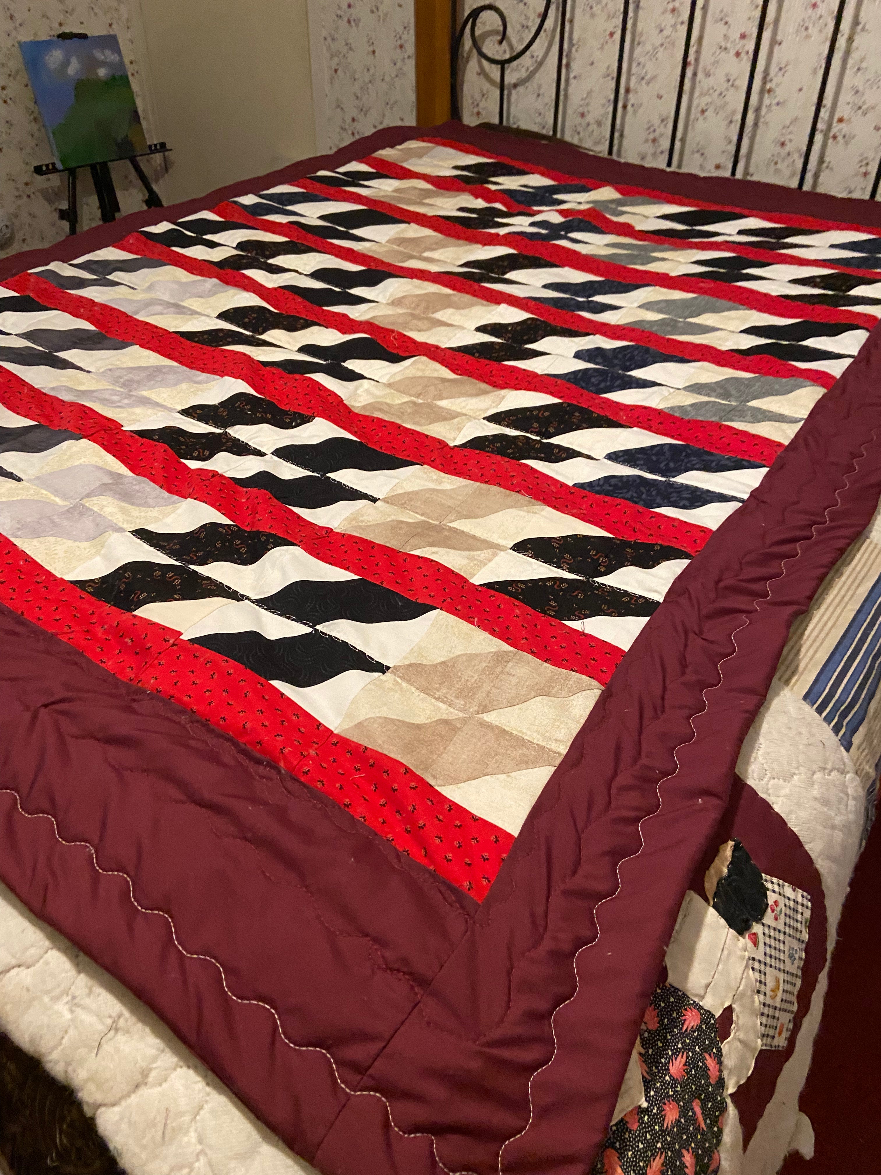 Twin size quilt