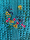 Summer Flowers Kitchen Towel