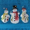 Snowman Tio Bath Towel