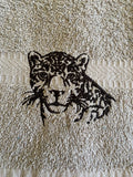 Jaguar Silhouette Hand towel