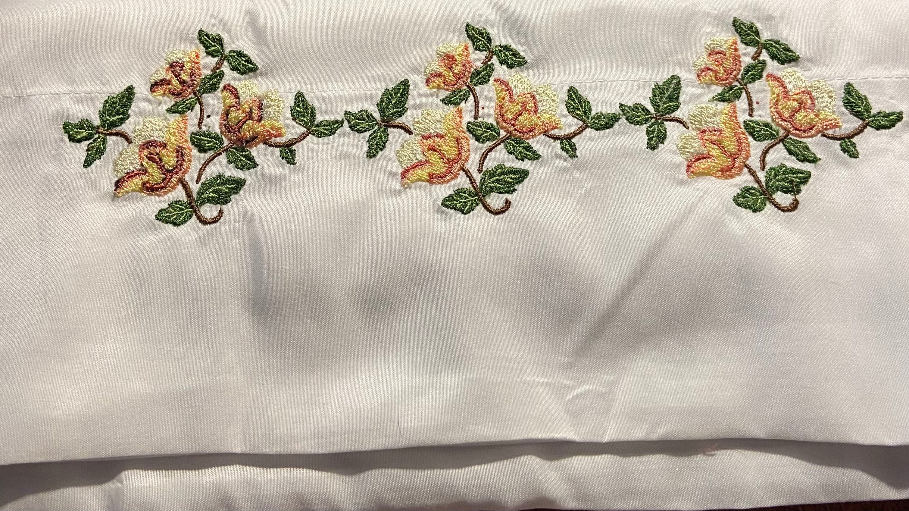Cotton Flower pillow cases