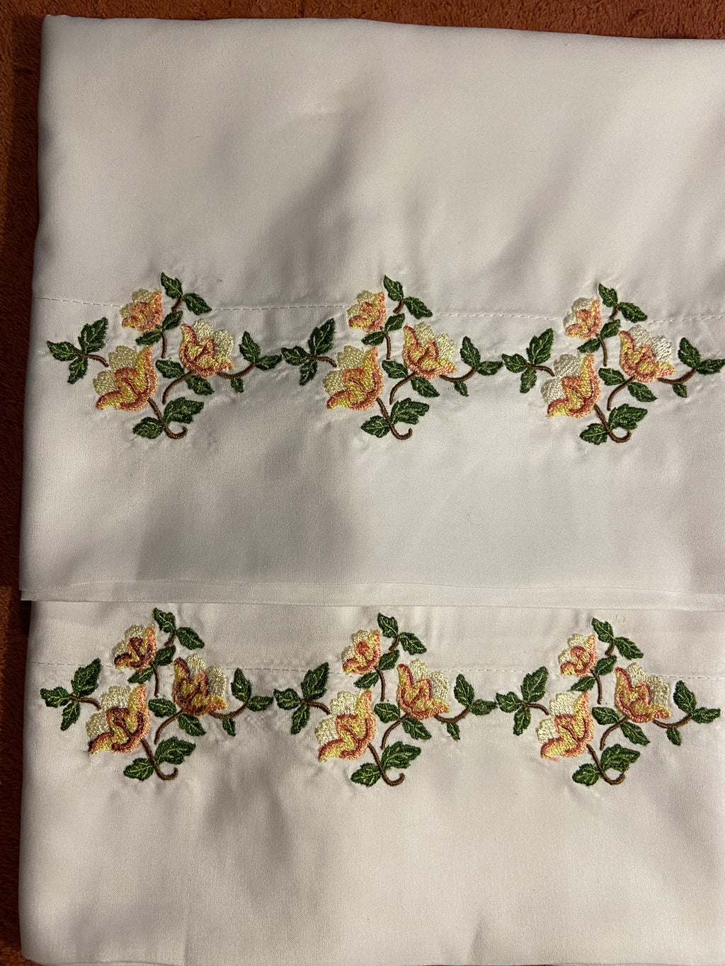 Cotton Flower pillow cases